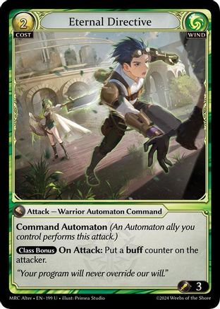 Eternal Directive (199) - Mercurial Heart Alter Edition Foil