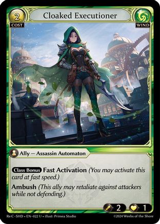 Cloaked Executioner (022) - Tristan Shadowdancer ReCollection Lite