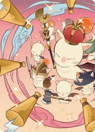 Summon: Good King Mog XII Art Card (AAFIN-041) - Art Series: FINAL FANTASY