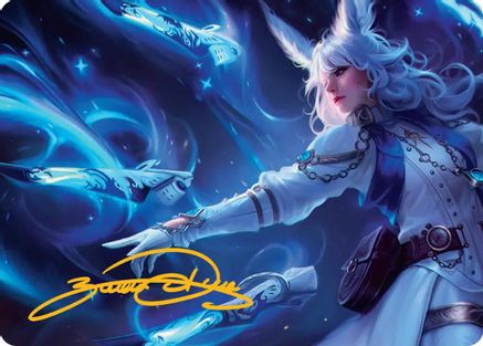 Sage's Nouliths Art Card (Gold-Stamped Signature) (AAFIN-005) - Art Series: FINAL FANTASY