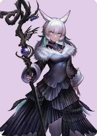 Y'shtola, Night's Blessed Art Card (53) (AAFIN-053) - Art Series: FINAL FANTASY