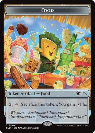 Food Token (2064) (SLD-2064) - Secret Lair Drop Series