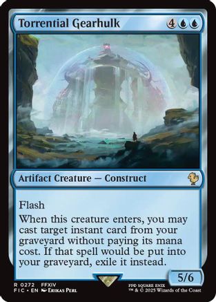 Torrential Gearhulk (Surge Foil) (FIC-272) - Commander: FINAL FANTASY Foil