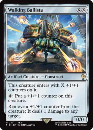 Walking Ballista (Surge Foil) (FIC-371) - Commander: FINAL FANTASY Foil