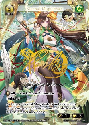 Eternal Magistrate (003) - Promotional Cards Foil