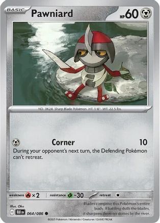 Pawniard 064/086 SV Black Bolt - Common