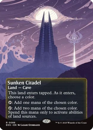Sunken Citadel (0086) (Borderless) (EOS-086) - Edge of Eternities: Stellar Sights