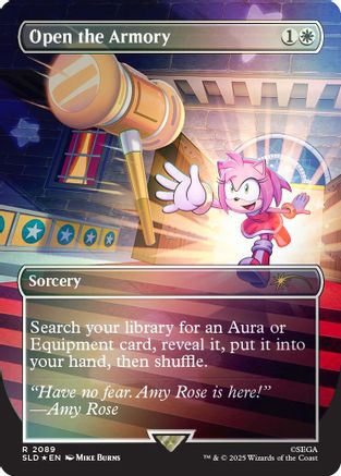 Open the Armory (2089) (Rainbow Foil) (SLD-2089) - Secret Lair Drop Series Foil
