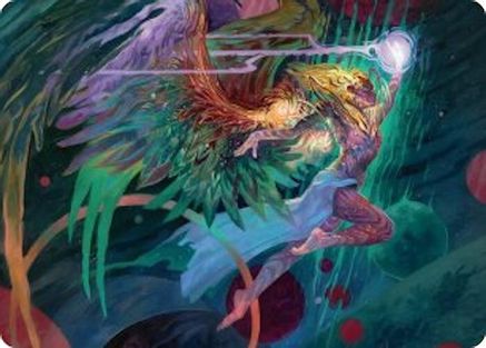 Exalted Sunborn Art Card (AAEOE-003) - Art Series: Edge of Eternities