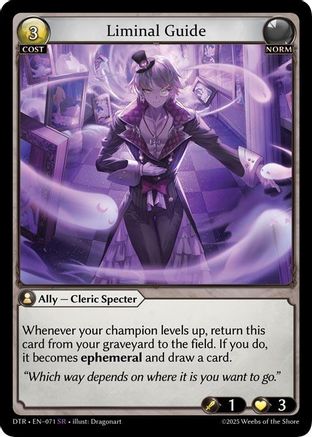 Liminal Guide (071) - Distorted Reflections Foil