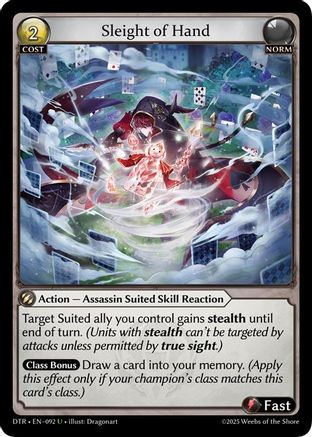 Sleight of Hand (092) - Distorted Reflections Foil