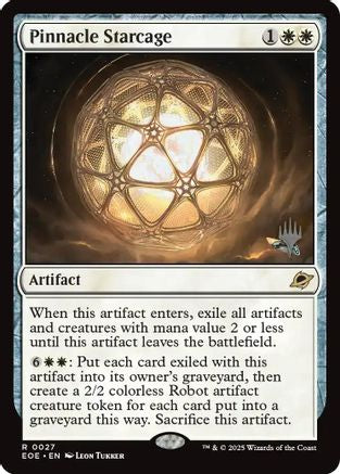 Pinnacle Starcage (PPEOE-027) - Promo Pack: Edge of Eternities Foil