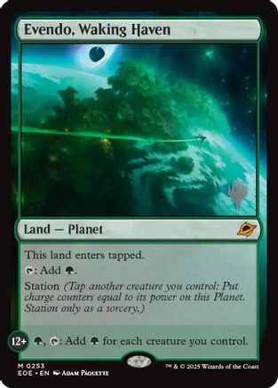 Evendo, Waking Haven (PPEOE-253) - Promo Pack: Edge of Eternities Foil