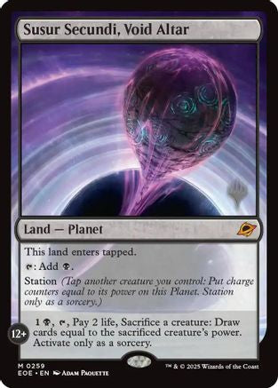 Susur Secundi, Void Altar (PPEOE-259) - Promo Pack: Edge of Eternities Foil