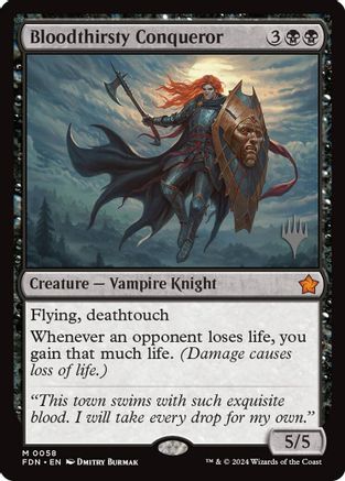 Bloodthirsty Conqueror (PPEOE-058) - Promo Pack: Edge of Eternities