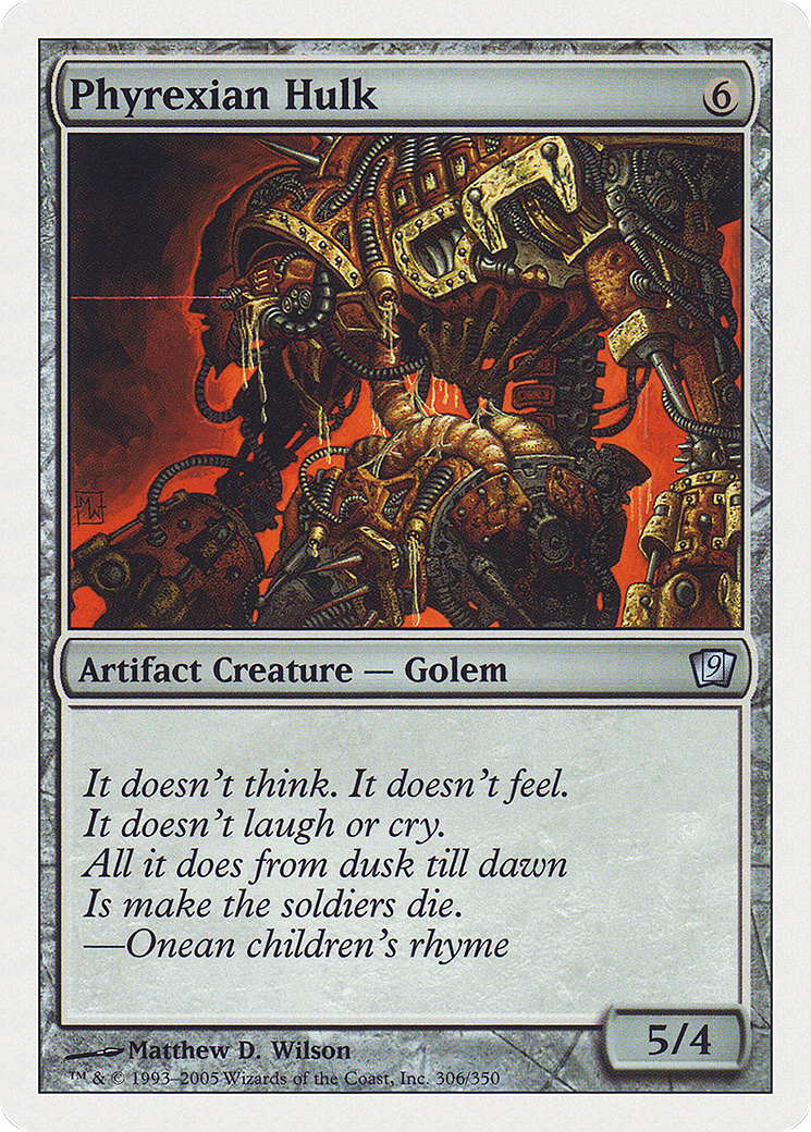Phyrexian Hulk (9ED-306) - 9th Edition