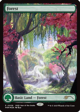 Forest (Year of the Snake 2025) (SSP-006) - Standard Showdown Promos Foil