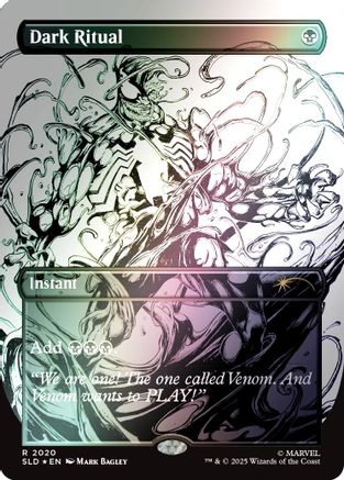 Dark Ritual (2020) (Rainbow Foil) (SLD-2020) - Secret Lair Drop Series Foil