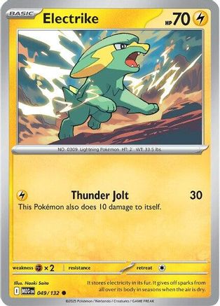 Electrike 049/132 ME01 Mega Evolution - Common