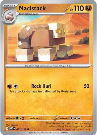 Naclstack 083/132 ME01 Mega Evolution - Common