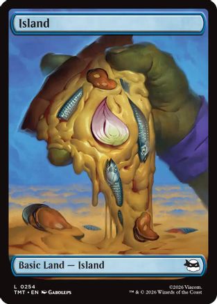 Island (0254) (TMT-254) - Teenage Mutant Ninja Turtles Foil