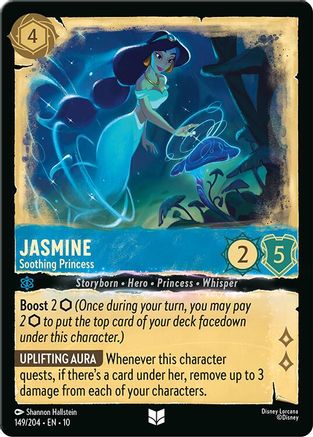 Jasmine - Soothing Princess (149/204) - Whispers in the Well Cold Foil
