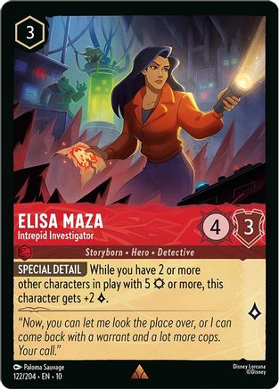 Elisa Maza - Intrepid Investigator (122/204) - Whispers in the Well