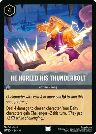 He Hurled His Thunderbolt (197/204) - Whispers in the Well
