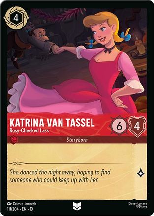Katrina Van Tassel - Rosy-Cheeked Lass (111/204) - Whispers in the Well Cold Foil