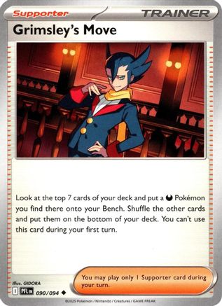 Grimsley's Move 090/094 ME02 Phantasmal Flames - Uncommon