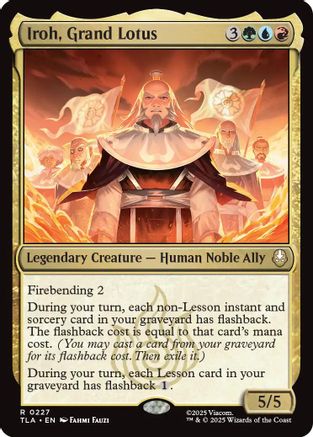 Iroh, Grand Lotus (TLA-227) - Avatar: The Last Airbender