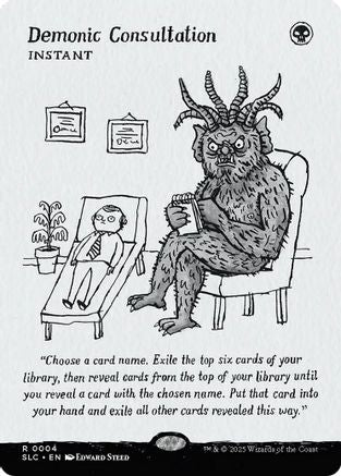 Demonic Consultation (SLC-004) - Secret Lair Countdown Kit Foil