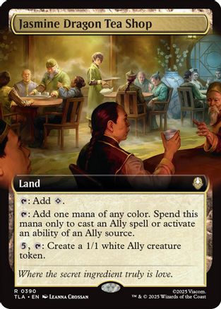 Jasmine Dragon Tea Shop (Extended Art) (TLA-390) - Avatar: The Last Airbender Foil