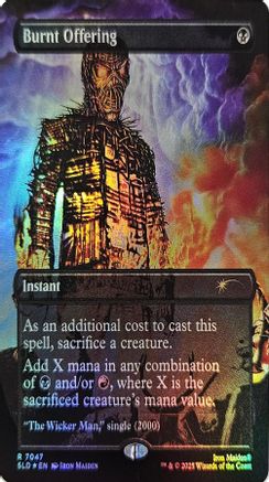 Burnt Offering (Rainbow Foil) (SLD-7047) - Secret Lair Drop Series Foil