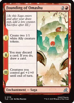 Founding of Omashu (TLE-116) - Avatar: The Last Airbender: Eternal-Legal Foil