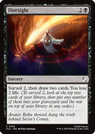 Diresight (TLE-162) - Avatar: The Last Airbender: Eternal-Legal Foil