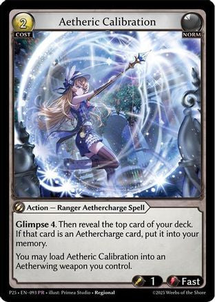 Aetheric Calibration (093) - Promotional Cards Foil