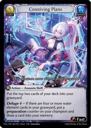 Conniving Plans (082) - Promotional Cards Foil