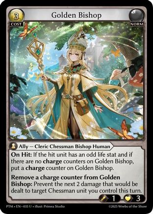 Golden Bishop (035) - Phantom Monarchs