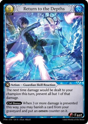 Return to the Depths (124) - Phantom Monarchs Foil