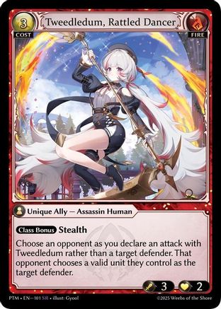 Tweedledum, Rattled Dancer (101) - Phantom Monarchs Foil