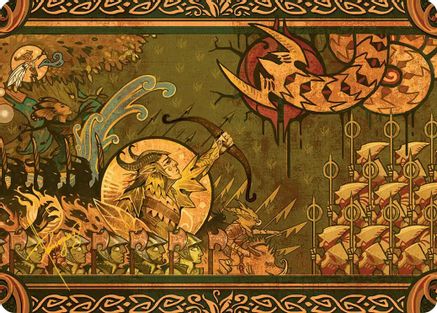 Chronicle of Victory Art Card (Gold-Stamped Signature) (ASECL-027) - Art Series: Lorwyn Eclipsed