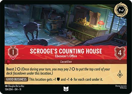 Scrooge's Counting House - Ebenezer's Office (134/204) - Winterspell Cold Foil