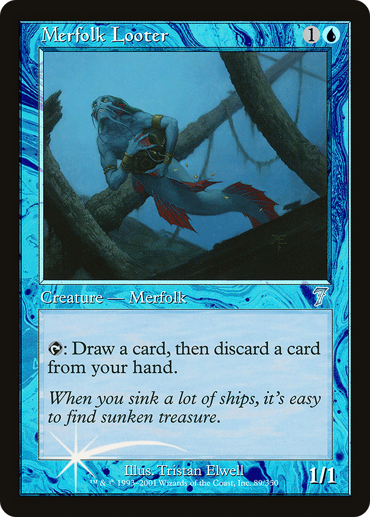 Merfolk Looter (7ED-89★) - 7th Edition