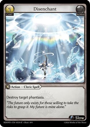 Disenchant (055A) (055A) - Radiant Origins Pantheon