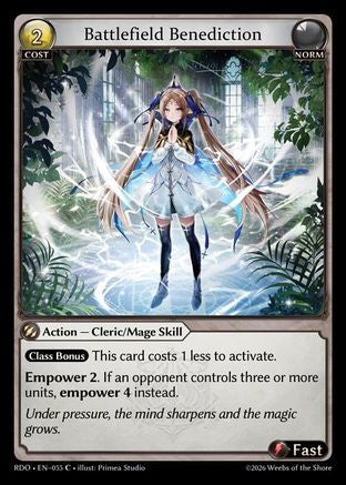 Battlefield Benediction (055) - Radiant Origins Foil