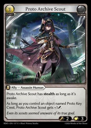 Proto Archive Scout (117) - Radiant Origins
