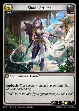 Shade Striker (140) - Radiant Origins Foil