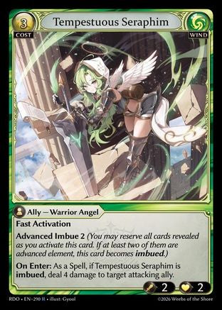 Tempestuous Seraphim (290) - Radiant Origins Foil