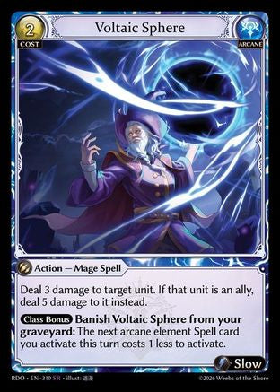 Voltaic Sphere (310) - Radiant Origins